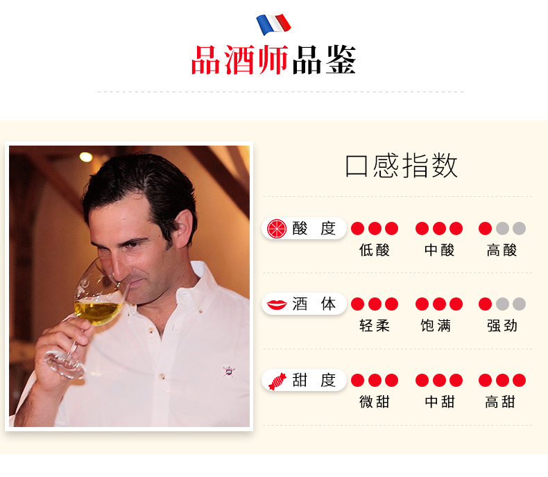 法国原瓶进口 拉蒙 波尔多AOC 贵腐甜白 750ml*2瓶 图9