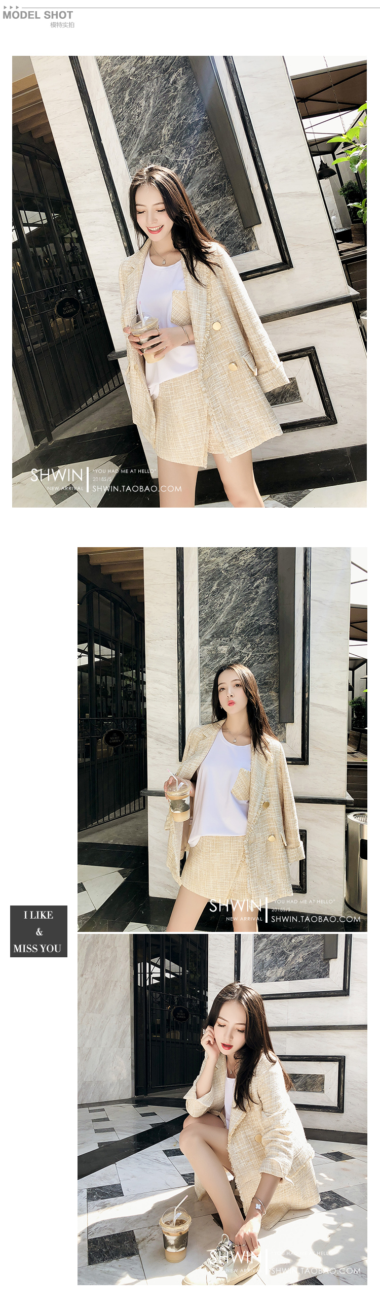 Xia Shiwen tùy chỉnh cổ điển phụ nữ gió tweed áo khoác nữ mùa xuân dài khí chất đôi ngực phù hợp với thủy triều đầm thiết kế cao cấp