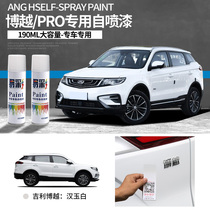 Geely Boyue pro paint pen Hanyu White Boyue modified accessories auto supplies car paint repair self-spray paint