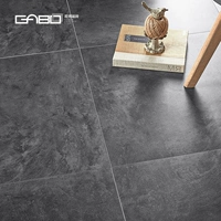 Цементный кирпичный кирпич 600x600 антикварный кирпичный кирпич темно -серая ретро -плитка гостиная без стекла плитки на полу