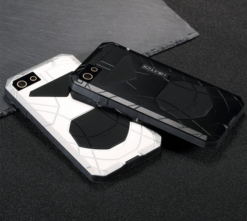 iMatch Water Resistant Shockproof Dust/Dirt/Snow-Proof Aluminum Metal Case Cover for Apple iPhone 7 Plus & iPhone 7