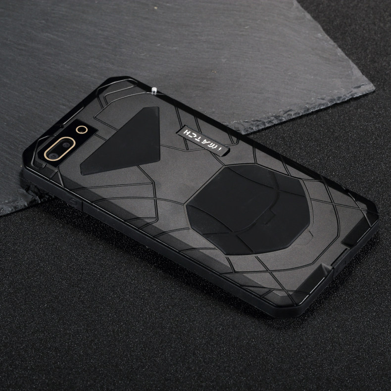 iMatch Water Resistant Shockproof Dust/Dirt/Snow-Proof Aluminum Metal Case Cover for Apple iPhone 7 Plus & iPhone 7