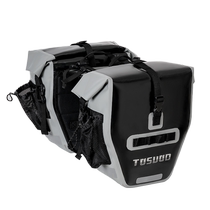 Captain Tas bicycle camel bag large capacity long-distance cycling bag portable waterproof rear shelf bag cycling equipment