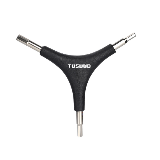 Captain Tas bicycle three-head wrench repair tool