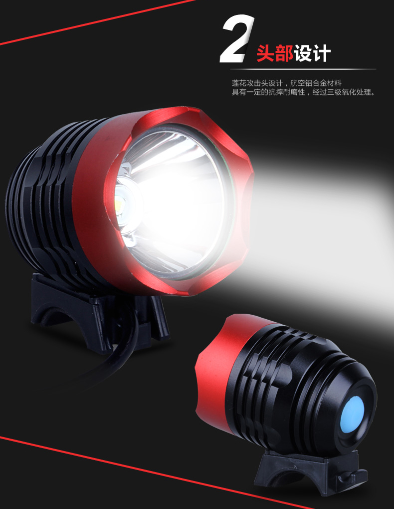 Lumière vélo TOSUOD - phare - Ref 2400553 Image 32