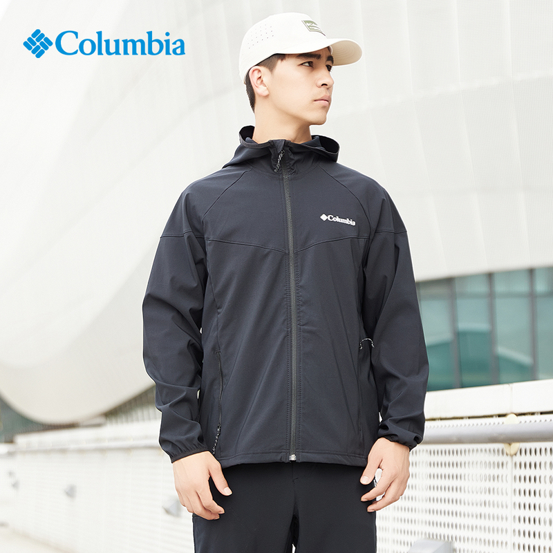 Columbia Outdoor Men's 25 Spring and Summer New Casual and Comfortable Hooded Soft Shell Jacket We5206