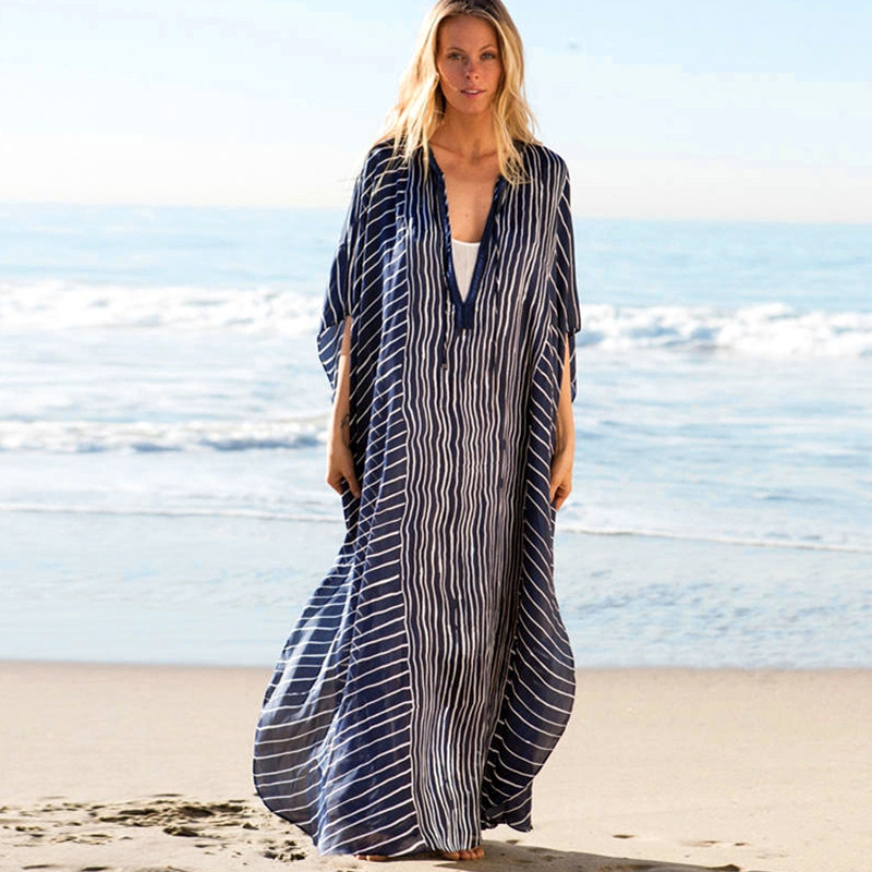 Loose large size slim lengthened stretch beach dress Holiday sunscreen Snowspinning jacket swimsuit outfitting bikini hooded sweatshirt