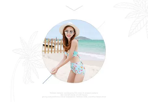 【Giải tỏa】 Ngực nhỏ tập hợp bộ đồ hai mảnh với áo tắm bikini cạp cao có gọng - Bikinis