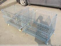 Baoli storage 1000*800*840MM mobile folding storage cage iron cage logistics box with wheels B1-4