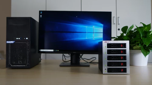 Jadle Multi-Disk Hard Drive Cabinet USB3.0/Type-C Массив Рейид Рейид Стайка 3,5-дюймового механического SSD