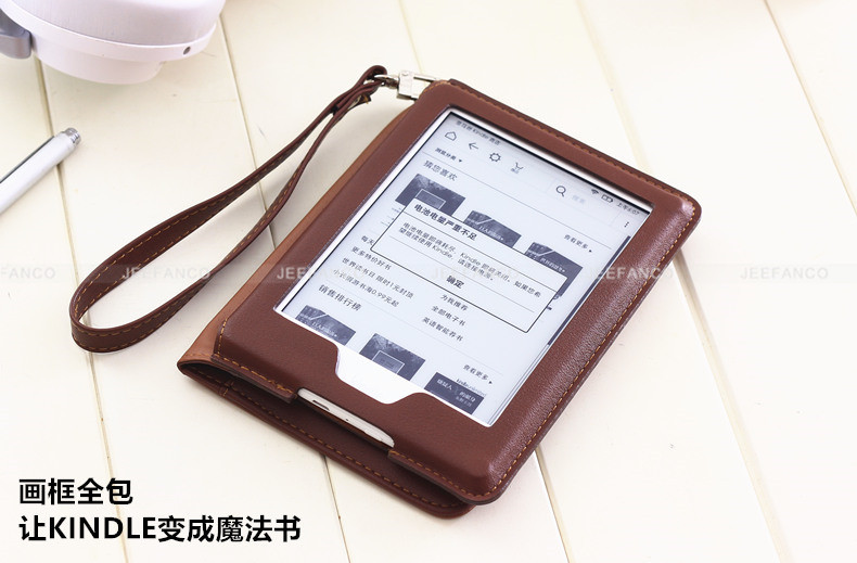 Jeefanco Amazon Kindle tay áo paperwhite3 lót túi kpw3 vỏ 958 holster cầm tay ngủ phụ kiện lá chuyến đi nhập phiên bản 558 e-book sy69jl