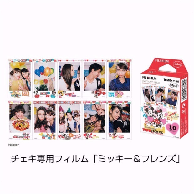 Fuji Polaroid giấy ảnh chuyên dụng camera mini Pooh Mickey phim phim kính nhỏ 30 miễn phí vận chuyển - Phụ kiện máy quay phim polaroid instax mini 11