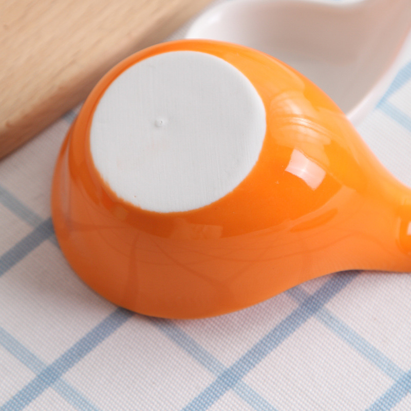 Caviar teaspoons of creative ceramic glaze dishes dessert sauce condiment dish flavor dishes of the hotel