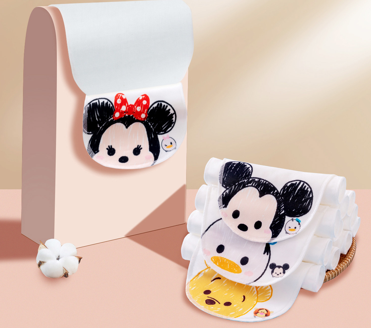 Наклейки для подписей 隔汗巾儿童纯棉幼儿园大号男童夏季薄款绣名字宝宝吸汗巾汉巾