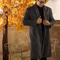 BEESTRONG sports leisure whisper coat men leap wind and warmth and loose medium and long coat