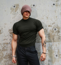 BEESTRONG SIGHT Knitted Short Sleeve Male Muscle Major Fitness and Casual Taxi