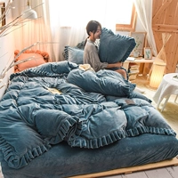 Ay Beautiful Double-Layer Edge-Aza Blue