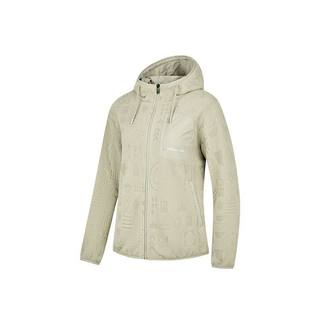 乔丹针织开衫女2025秋冬保暖上衣连帽运动外套女卫衣QDFWD2254449