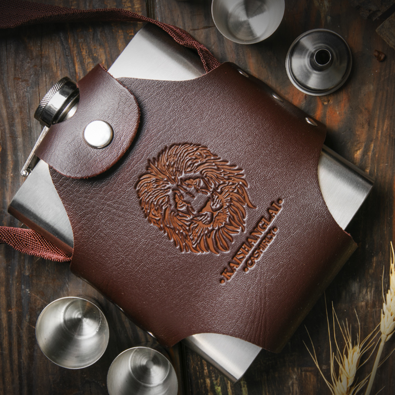 Stainless Steel Wine Jug Kettle with 2 3 5 10 kilograms of white steel Home Mini outdoor portable small white wine water bottle