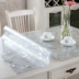 dùng một lần bàn khăn trải bàn bảng PVC mờ màu mat mat nhựa bảng vải túi xách tay kính mềm tùy chỉnh chống bỏng - Khăn trải bàn khăn trải bàn ăn đẹp Khăn trải bàn