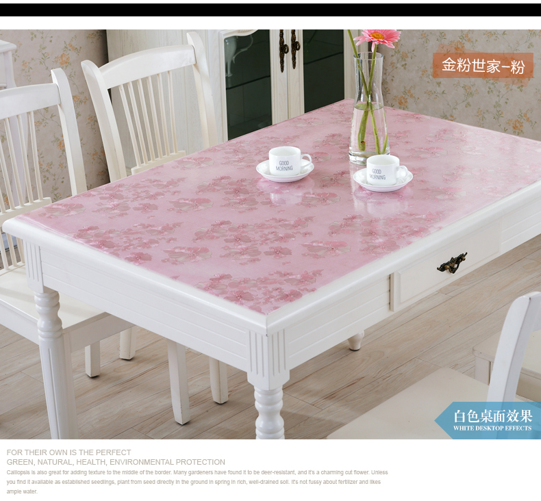 dùng một lần bàn khăn trải bàn bảng PVC mờ màu mat mat nhựa bảng vải túi xách tay kính mềm tùy chỉnh chống bỏng - Khăn trải bàn khăn trải bàn ăn chống thấm