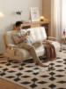 Sanmeng Sofa Bed Folding Dual-Use 2025 New Model Retractable Retro Small Apartment Living Room Multifunctional Single Sofa