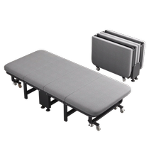 Folding bed office nap bed adult winter simple single bed nap home companion bed camp bed recliner