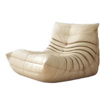 Caterpillar lazy sofa can lie down and sleep togo bedroom living room cream style leisure balcony internet celebrity single sofa