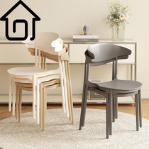 SAMEDREAM Dining Chair Backrest Chair Durable Home Hotel Wholesale Restaurant Thickened Chair Living Room Clearance