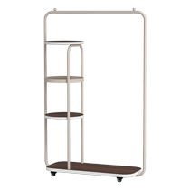 衣架落地室内挂衣架卧室客厅衣帽架轻奢高级可移动金属房间置物架