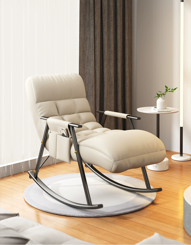 Ghế bập bênh người lớn ghế salon lười sofa phòng khách nhà ban công ghế giải trí đơn Yaoyao ghế ngoài trời giải trí