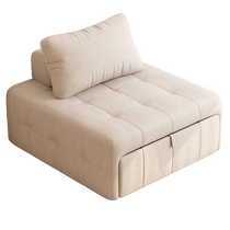Puff sofa bed folding dual-purpose small apartment living room balcony multi-functional 2024 new Internet celebrity single retractable bed