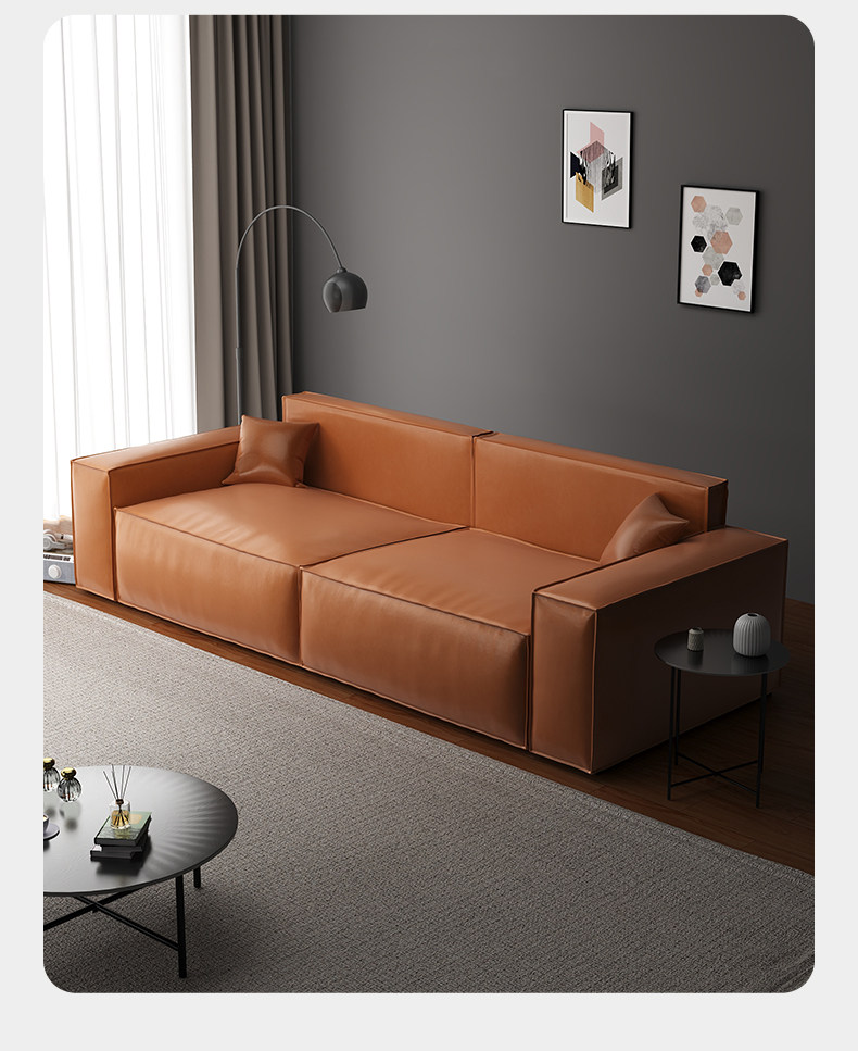 Минималистичный диван, современный и минималистичный модуль для гостиной, ткань 