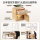 Smart solid wood 2026 новая прикроватная тумбочка, сейф, встроенный домашний светильник для спальни, роскошный маленький сейф высокого класса mini 1