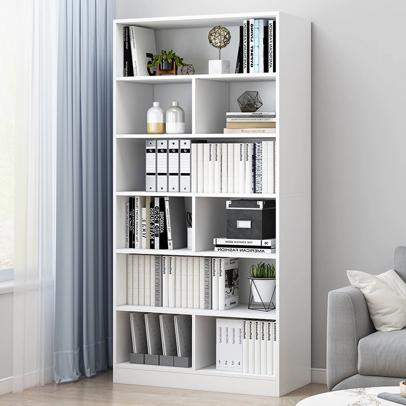 Shelf-shelf multilayer bookshelves for placing books on floor classroom students book containing shelves Home leaning against wall Easy bookcase-Taobao