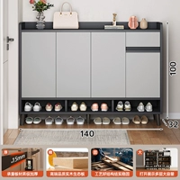 【Срок службы превышает 10 лет ⭐ Экологическая совет с твердым древесиной】 140-32-100 туман серый + золото элегантное серое