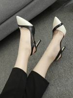 Сандалии с заостренным носом, летняя обувь, туфли на высоком каблуке