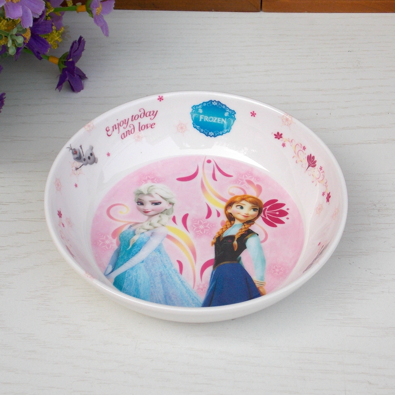 New Ice And Snoworiginality Cartoon keroppi Easy bear Melamine Small dish Snack plate Cake dish Saucer Small fruit plate