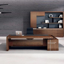 Century Boyuan boss desk desk desk President big class table and chair bookcase combination
