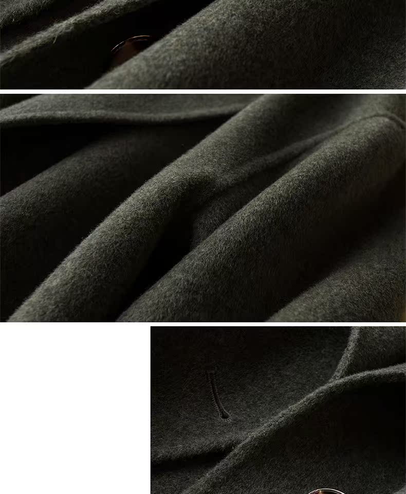 Ngựa nguồn Tây Tạng 2018 mùa thu và mùa đông áo khoác cashmere hai mặt dành cho nữ áo cardigan nam