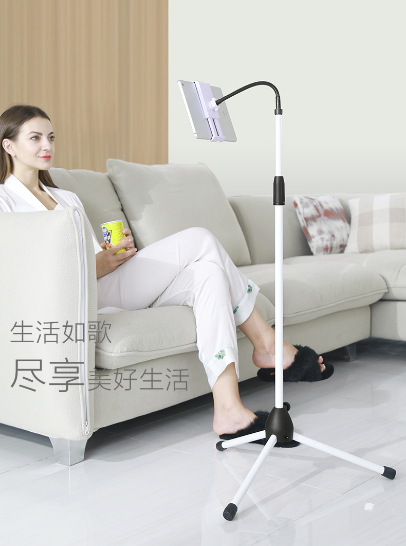 Hạ cánh trực tiếp khung điện thoại di động lười xem phim máy tính bảng pad Yingke Apple giường clip phổ quát giá ba chân điện thoại di động đa chức năng kệ ipad neo máy ảnh nhanh clip phổ quát - Phụ kiện điện thoại di động ốp lưng đẹp