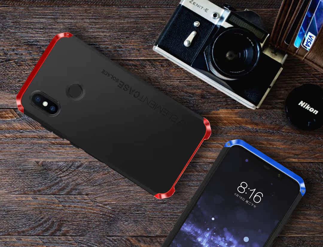 小米8手机壳全包防摔 小米8SE手机套硅胶金属