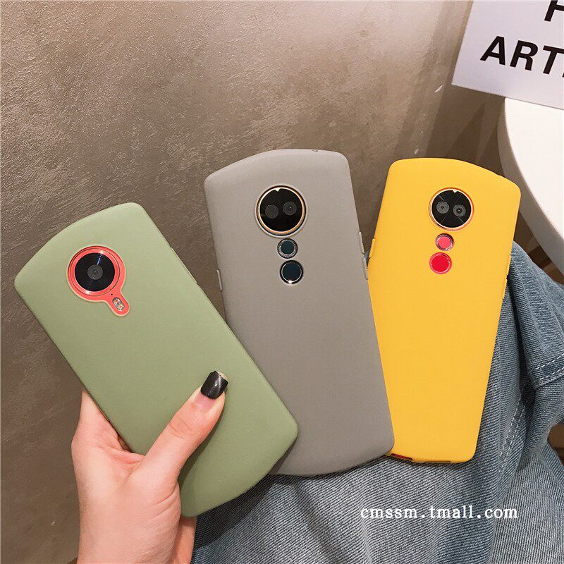 ins Han wind candy pure color suitable for beauty figure T9 mobile phone protection shell female beauty figure t8s mobile phone protection shell T8 beauty figure M8s silicone gel anti-fall soft shell net red homo-style tea green metogram m6s male tide card