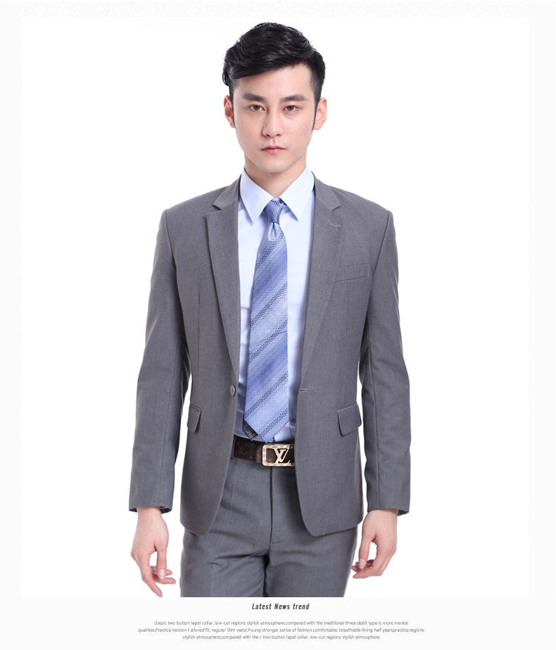 Costume homme en polyester pour printemps - Ref 1557344 Image 21