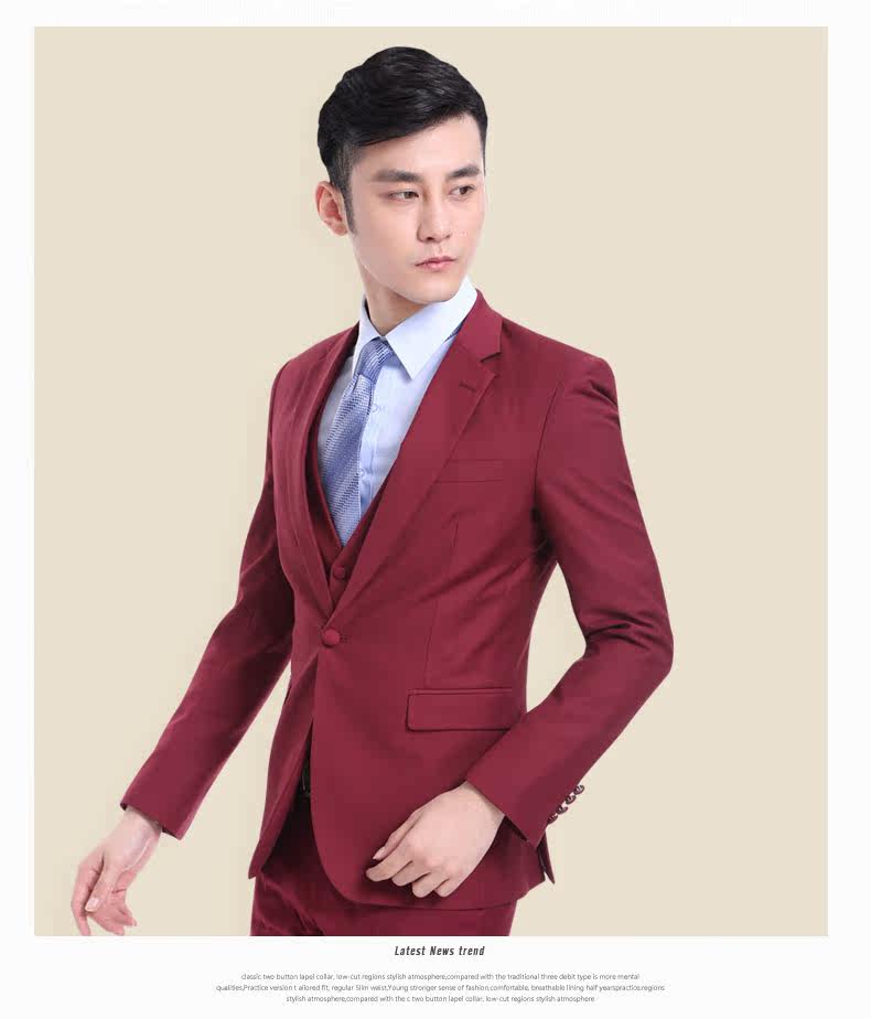 Costume homme en polyester pour printemps - Ref 1550928 Image 25