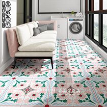 Nordic retro kitchen bathroom floor tiles 300 pink floor tiles non-slip outdoor tiles antique brick wall tiles