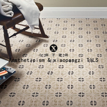 Nordic Flower Brick Kitchen Dining Room Toilet Wall Brick Genguan Parquet Floor Tiles Anti Wear and abrasion resistant tiles 300X300