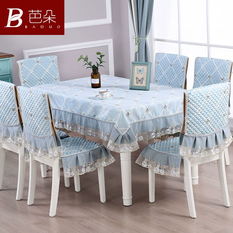 bàn cà phê bảng vải bảng vải ghế vải che ghế đệm phù hợp với áo khoác che chung hiện đại nhỏ gọn bộ ghế ăn của hộ gia đình - Khăn trải bàn khăn trải bàn màu đỏ