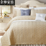 Châu âu trải giường ba mảnh bông bông mô hình Mỹ phòng mềm gắn dual-sử dụng điều hòa không khí là chần bởi giường bìa duy nhất mảnh