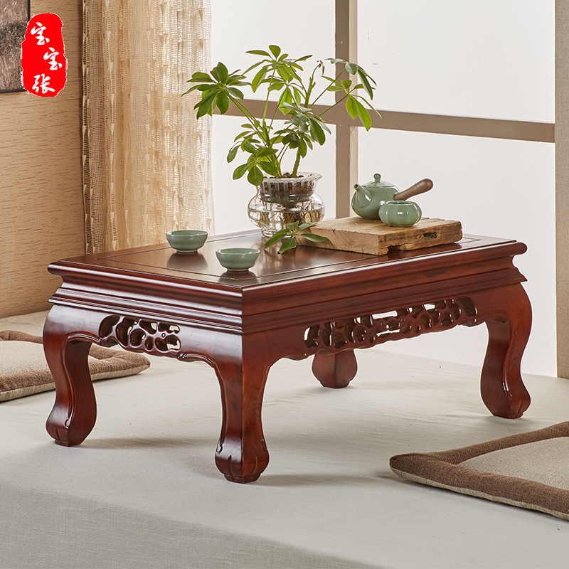 Kang table home rural old-fashioned dining low table small coffee table tatami table low foot table floor table kang table